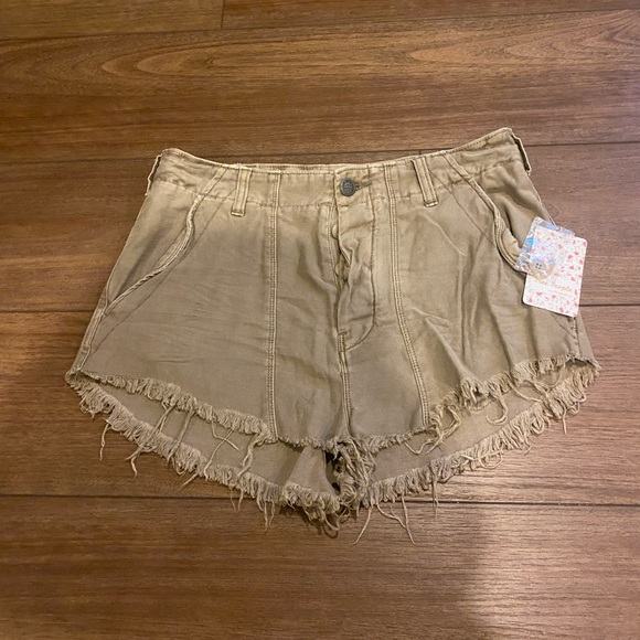Free People Raw & Patched Shorts - Picture 4 of 13